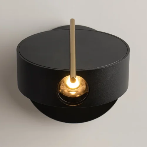 Бра LED Nuance MOD180WL-L4B3K1 Maytoni чёрный на 1 лампа, основание чёрное в стиле современный хай-тек минимализм  фото 8