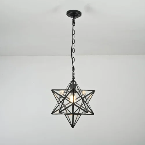 Светильник подвесной Star 189644-26 ImperiumLoft серый 1 лампа, основание чёрное в стиле современный  фото 8