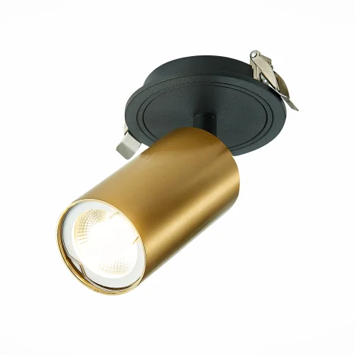 Светильник точечный St303 ST303.208.01 ST-Luce золотой 1 лампа, основание золотое в стиле хай-тек современный 