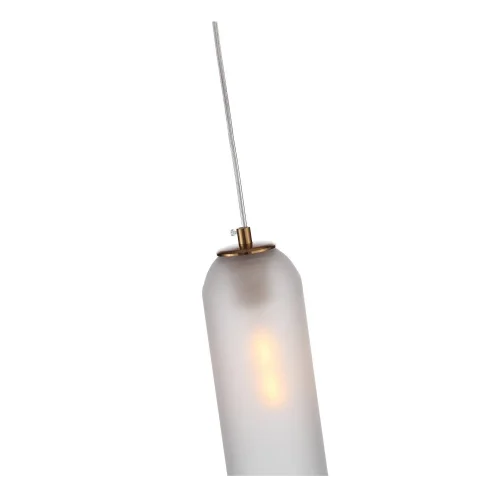 Светильник подвесной Callana SL1145.353.01 ST-Luce белый 1 лампа, основание латунь в стиле современный  фото 3