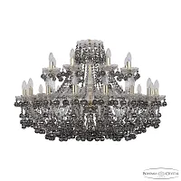 Люстра подвесная 1409/16+8/360 G R731 Bohemia Ivele Crystal без плафона на 24 лампы, основание золотое в стиле классический sp