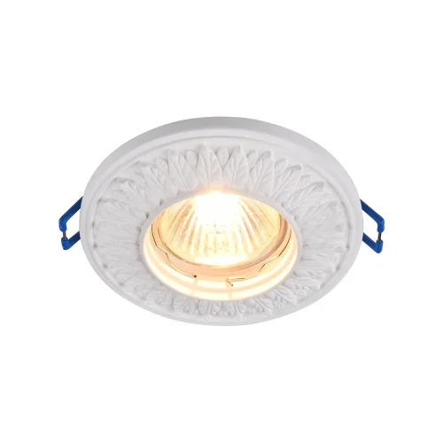 Светильник точечный Gyps DL280-1-01-W Maytoni белый 1 лампа, основание белое в стиле современный 