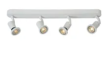 Спот с 4 лампами JASTER LED 11903/20/31 Lucide белый GU10 в стиле современный 