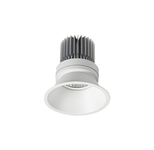 Светильник точечный LED SUMMER 486.1-12W-WT Lucia Tucci белый 1 лампа, основание белое в стиле модерн 