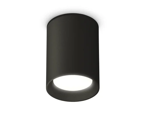 Светильник накладной Techno spot XS6313001 Ambrella light чёрный 1 лампа, основание чёрное в стиле современный круглый