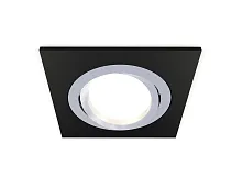 Светильник точечный Techno Spot XC XC7632082 Ambrella light чёрный 1 лампа, основание чёрное в стиле модерн хай-тек квадратный
