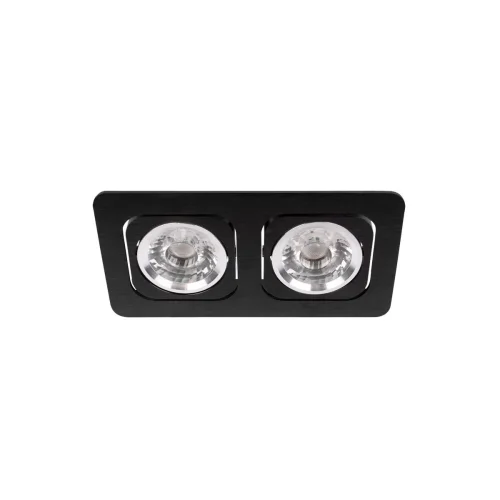 Светильник точечный LED Screen 10328/2A Black LOFT IT чёрный 2 лампы, основание чёрное в стиле современный хай-тек прямоугольный фото 3