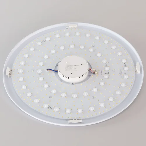Люстра потолочная LED с пультом Старлайт Смарт CL703A83G Citilux белая на 1 лампа, основание бронзовое в стиле современный с пультом яндекс алиса сири маруся голосовое управление фото 11