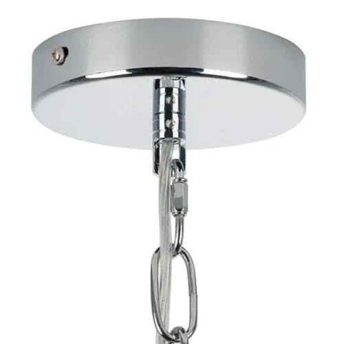 Светильник подвесной Modena 816044 Lightstar прозрачный 4 лампы, основание хром в стиле современный арт-деко шар фото 5
