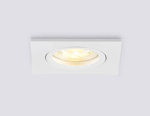 Светильник точечный Techno family TN102455 Ambrella light белый 1 лампа, основание белое в стиле современный хай-тек  фото 3