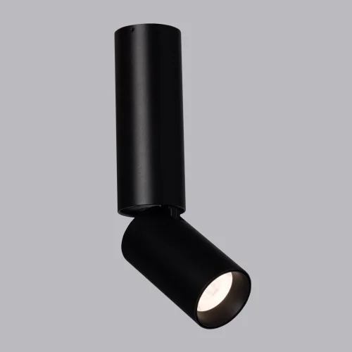 Светильник накладной LED Информ 851011601 DeMarkt чёрный 1 лампа, основание чёрное в стиле современный хай-тек трубочки фото 2