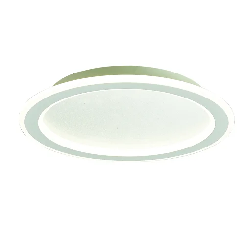 Люстра потолочная LED с пультом Tulum 8509 Mantra белая на 1 лампа, основание белое в стиле современный хай-тек с пультом фото 2
