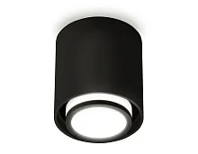 Светильник накладной Techno spot XS7723015 Ambrella light чёрный 1 лампа, основание чёрное в стиле хай-тек модерн круглый