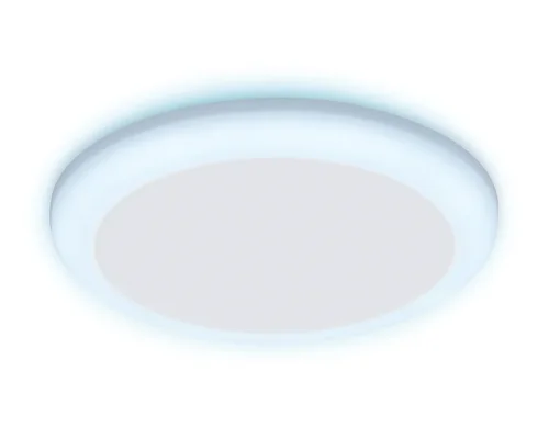 Светильник точечный LED Downlight DCR312 Ambrella light белый 1 лампа, основание белое в стиле современный хай-тек регулируемый крепеж фото 3