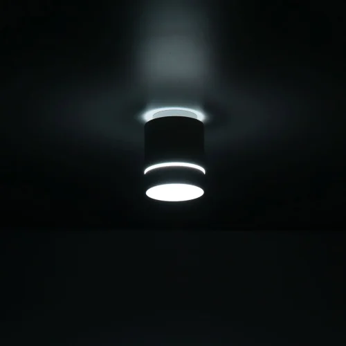 Светильник накладной LED Борн CL745010N Citilux белый 1 лампа, основание белое в стиле хай-тек современный круглый фото 3