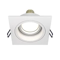 Светильник точечный Akron DL026-2-01W Maytoni белый 1 лампа, основание белое в стиле современный 
