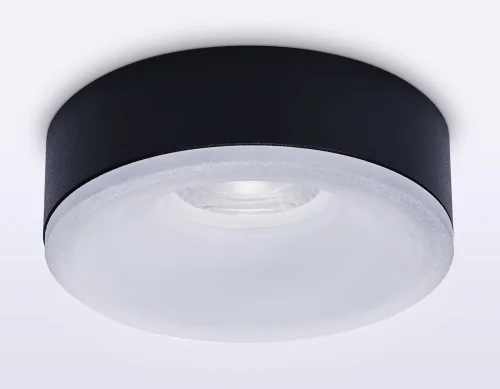 Светильник точечный TN3332 Ambrella light белый 1 лампа, основание чёрное в стиле современный хай-тек  фото 3
