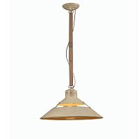 Светильник подвесной лофт INDUSTRIAL 5430 Mantra бежевый 1 лампа, основание коричневое бежевое в стиле лофт 