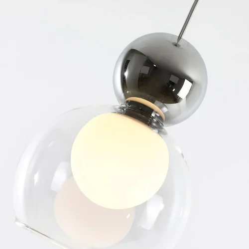 Светильник подвесной Alliance 2732-1P Favourite прозрачный 1 лампа, основание хром в стиле современный  фото 3