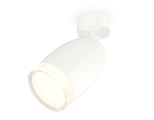 Спот с 1 лампой Techno spot XM1122005 Ambrella light белый GU5.3 в стиле современный хай-тек 