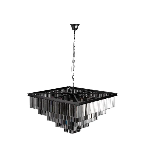 Люстра подвесная Prism 10018/800S LOFT IT чёрная серая на 15 ламп, основание чёрное в стиле классический  фото 3