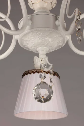 Люстра потолочная Trieste OML-46407-05 Omnilux белая на 5 ламп, основание белое в стиле классический  фото 3