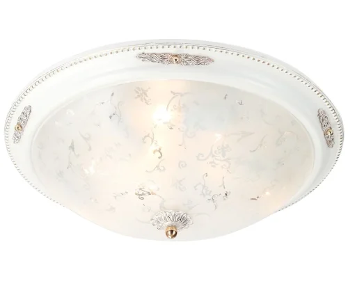 Люстра потолочная LUGO 142.6 R50 white Lucia Tucci белая на 6 ламп, основание белое в стиле классический 