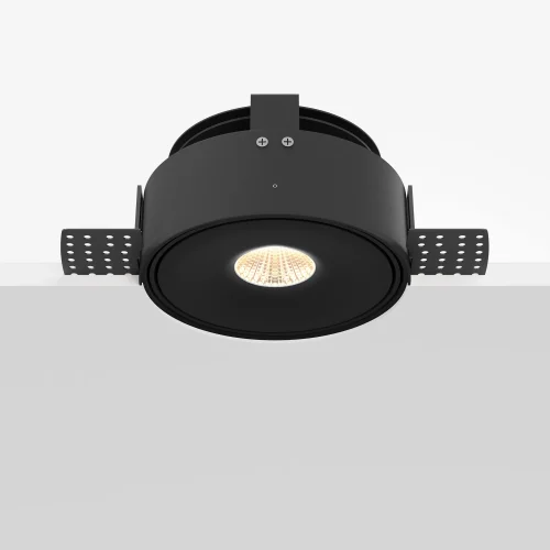 Светильник точечный LED Move DL060-9W3-4-6K-TRS-B Maytoni чёрный 1 лампа, основание чёрное в стиле современный хай-тек круглый для затирки фото 8