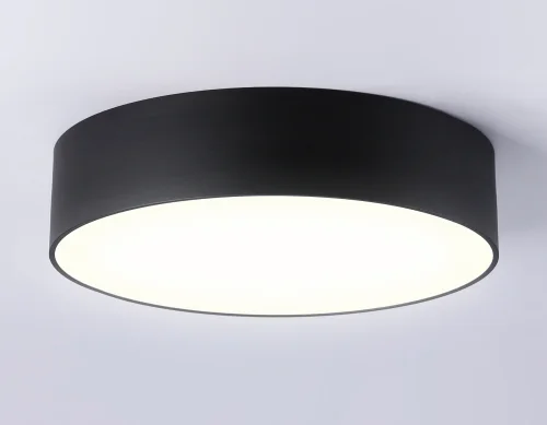 Светильник потолочный LED Air Alum FV5521 Ambrella light чёрный 1 лампа, основание чёрное в стиле современный хай-тек  фото 3