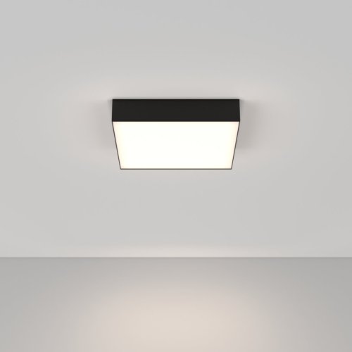 Светильник потолочный LED Zon C032CL-36W4K-SQ-B Maytoni белый 1 лампа, основание чёрное в стиле современный  фото 4