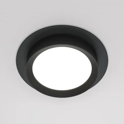 Светильник точечный Hoop DL086-GX53-RD-B Maytoni чёрный 1 лампа, основание чёрное в стиле современный  фото 4