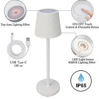 Ландшафтный светильник LED Fuyue A1616LT-1WH Arte Lamp уличный IP65 чёрный 1 лампа, плафон белый в стиле хай-тек современный LED