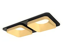 Светильник точечный Techno spot XC7906004 Ambrella light золотой 1 лампа, основание чёрное в стиле современный 