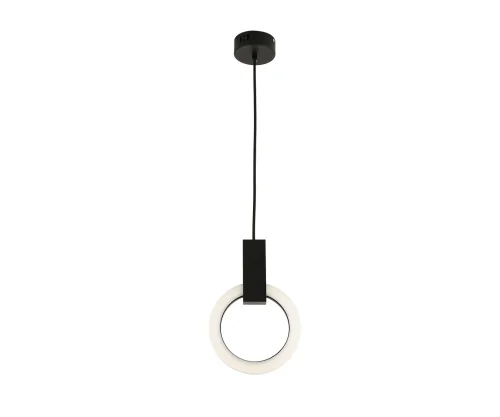 Светильник подвесной LED Азaлия 08430-20,19 Kink Light белый 1 лампа, основание чёрное в стиле современный 