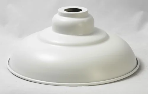 Светильник подвесной лофт LSP-9848 Lussole белый 1 лампа, основание чёрное белое в стиле лофт  фото 5