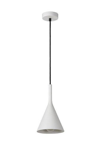 Светильник подвесной GIPSY 35406/16/31 Lucide белый 1 лампа, основание белое в стиле современный  фото 2