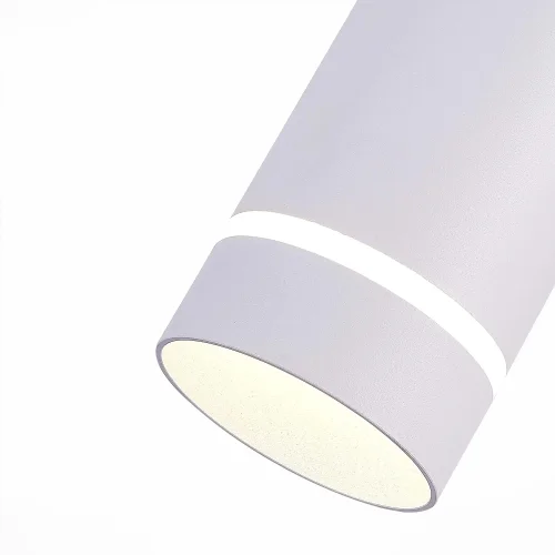 Светильник подвесной LED ST115.543.12 ST-Luce белый 1 лампа, основание белое в стиле хай-тек современный трубочки фото 3
