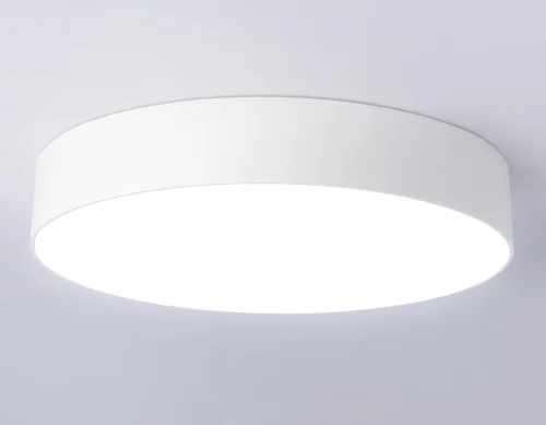 Светильник потолочный LED Air Alum FV5528 Ambrella light белый 1 лампа, основание белое в стиле современный хай-тек  фото 3