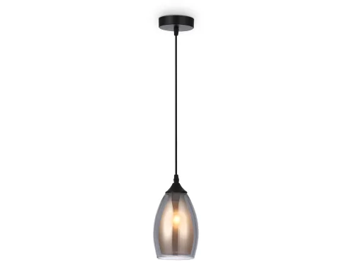 Светильник подвесной TR3535 Ambrella light серый чёрный 1 лампа, основание чёрное в стиле современный  фото 4