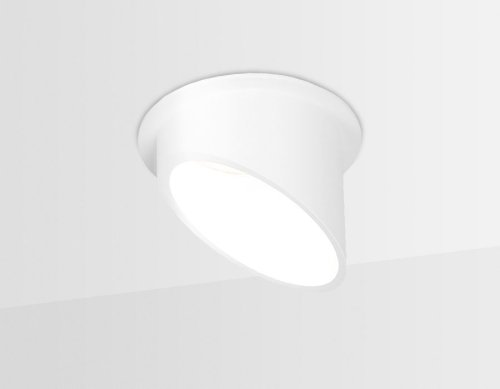Светильник точечный TN205 Ambrella light белый 1 лампа, основание белое в стиле современный  фото 2