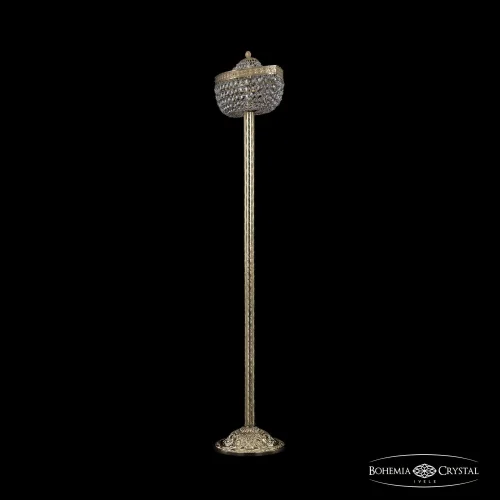 Торшер 19113T6/45IV-138 G Bohemia Ivele Crystal sp прозрачный 4 лампы, основание золотое в стиле классический
 фото 2