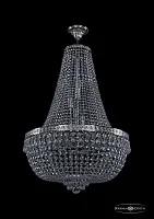 Люстра потолочная хрустальная 19271/H2/55IV Ni Bohemia Ivele Crystal прозрачная на 12 ламп, основание никель в стиле классический sp