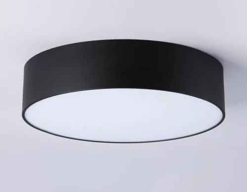 Светильник потолочный LED Air Alum FV5522 Ambrella light чёрный 1 лампа, основание чёрное в стиле современный хай-тек  фото 4