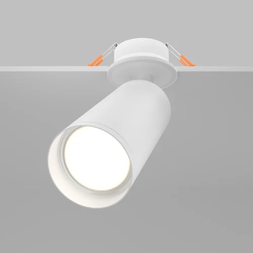 Светильник точечный Focus C018CL-01W Maytoni белый 1 лампа, основание белое в стиле современный  фото 2