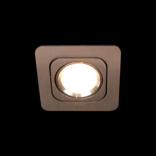 Светильник точечный LED Screen 10328/A Chrome LOFT IT серебряный 1 лампа, основание серебряное в стиле современный хай-тек квадратный фото 2