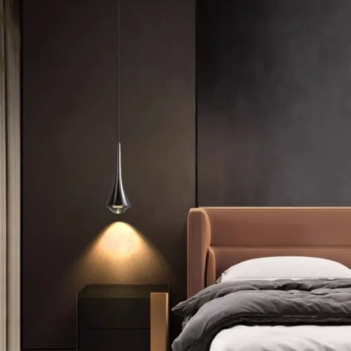 Светильник подвесной LED Cai 240100-23 ImperiumLoft прозрачный 1 лампа, основание латунь в стиле скандинавский минимализм  фото 7