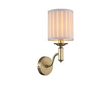 Бра 3361/A brass Newport бежевый 1 лампа, основание латунь в стиле современный 