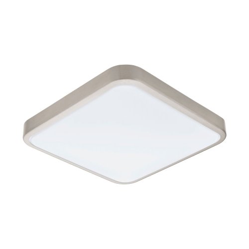 Светильник потолочный LED MANILVA 1 96231 Eglo белый 1 лампа, основание серое никель в стиле современный минимализм квадраты