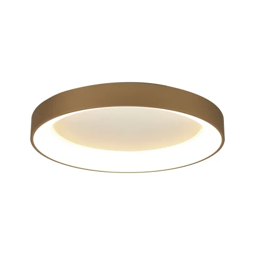Светильник потолочный LED Niseko 8027 Mantra белый 1 лампа, основание золотое в стиле современный 