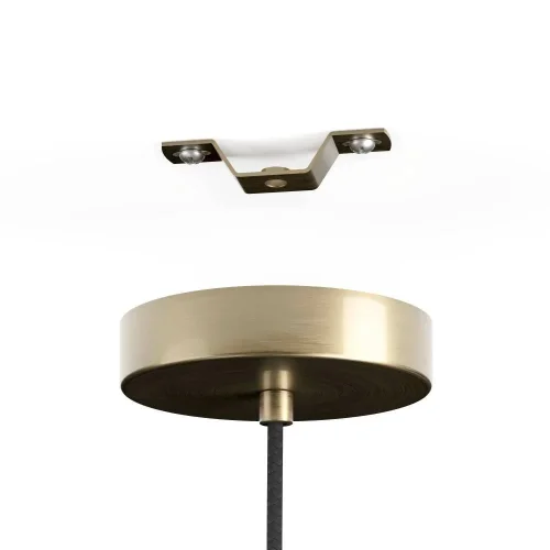 Светильник подвесной Southery 43816 Eglo матовый золото 1 лампа, основание матовое золото в стиле кантри лофт  фото 3